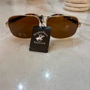 Beverly Hills Polo Club Gold Frame Sunglasses